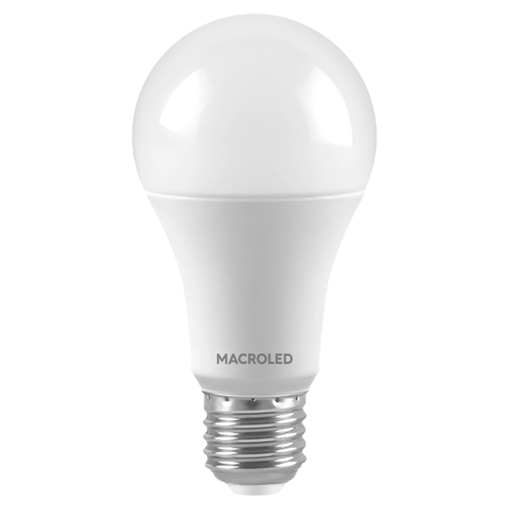 MACROLED BULBO A60 9,5W CALIDO 3000K