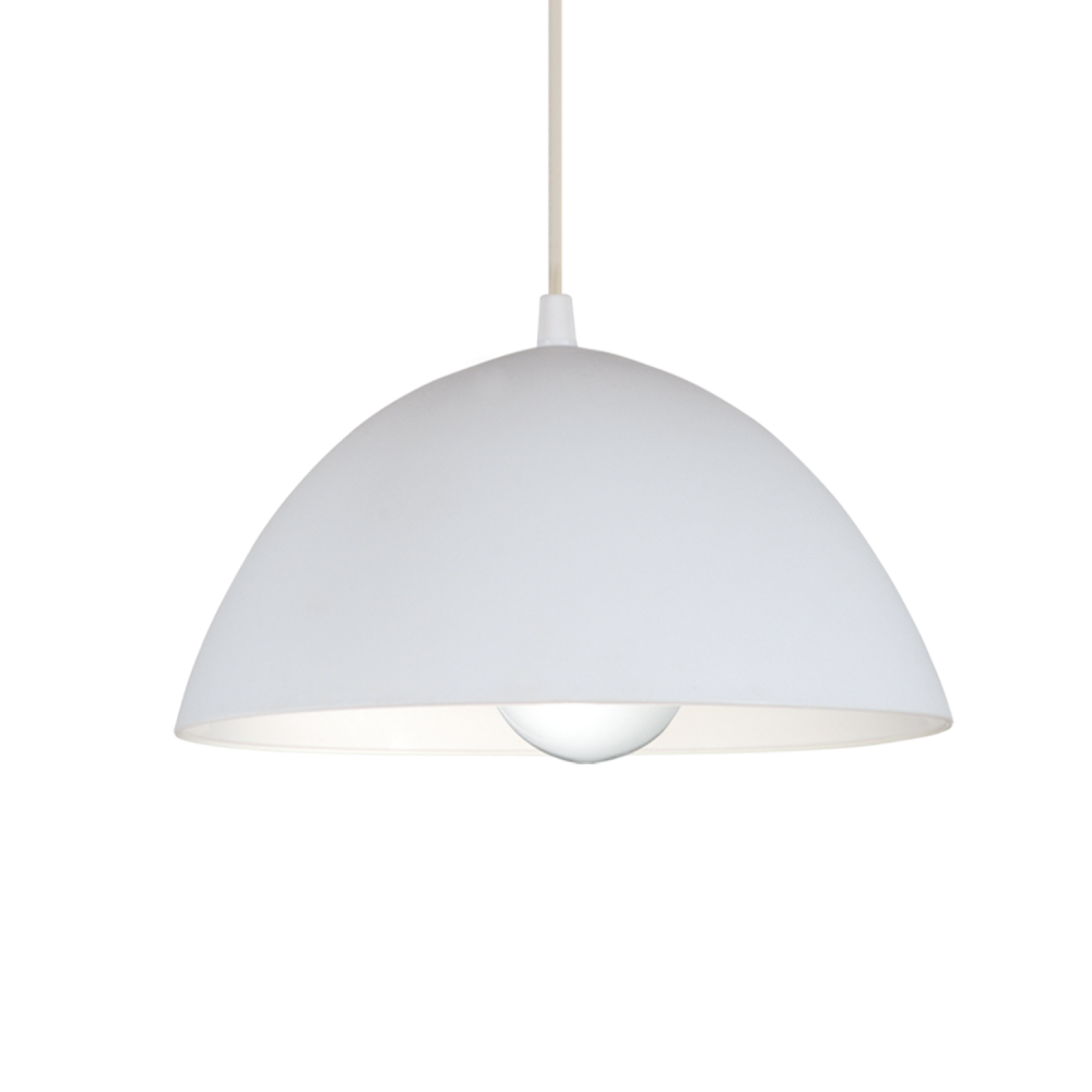 FERROLUX COLGANTE MADRID PVC 26 CM BLANCO