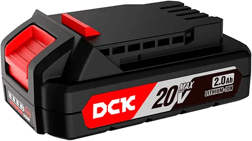 DCK BATERIAS DE LI-ION 4Ah - VOLTAJE 20V - INDICADOR LED DE ENERGIA DE LA BATERIA