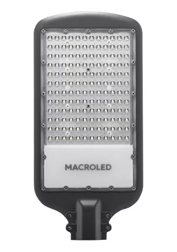 MACROLED LUMINARIA VIA PUBLICA 50W AC100-265V 5700K FP0.9 CRI80 IP65 IK08 