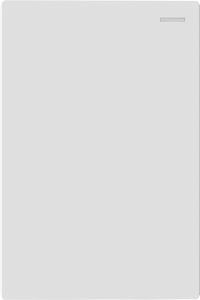 MACROLED TECLA MILAN BLANCO, 1 CANAL, 2 VÍAS,10A MÁXIMO, BASTIDOR METÁLICO  