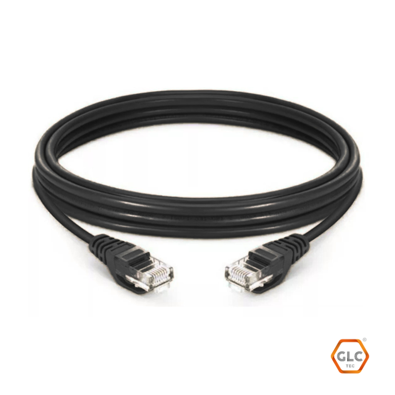 GLC PATCH CORD CAT.5 NEGRO  0.6M 