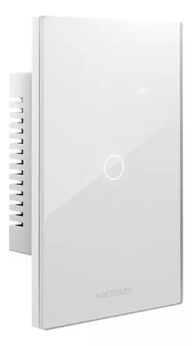 MACROLED TECLA SMART BLANCO 1 CANAL AC110-240V MAX 10A CON CAPACITOR