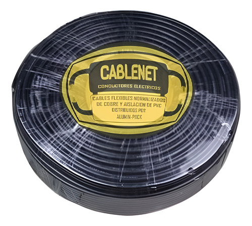 CABLENET CABLE UNIPOLAR 1.5MM NEGRO X ROLLO