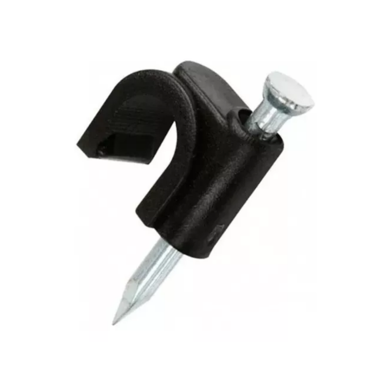 PY GRAMPA PLASTICA 6MM CON CLAVO TIPO U X 50U
