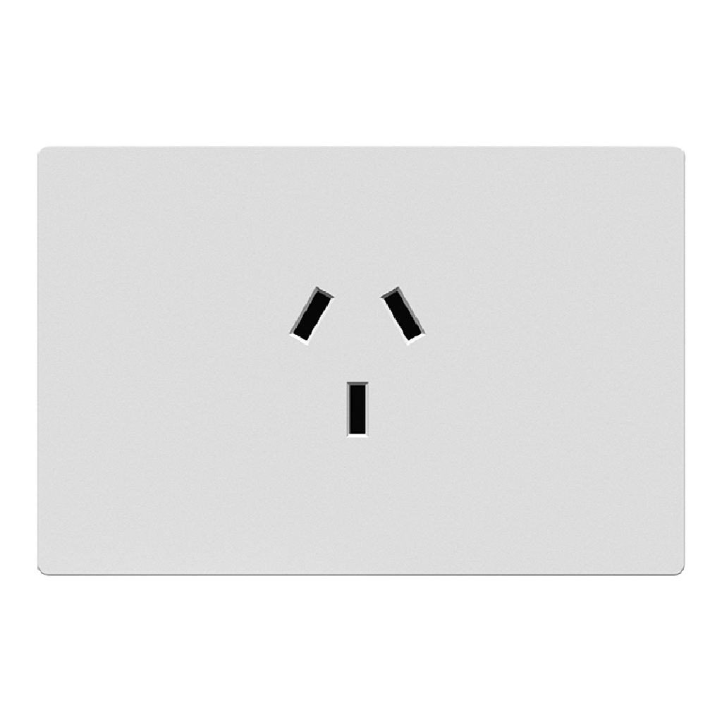 MACROLED TOMACORRIENTE MONACO BLANCO, 20A MÁXIMO, BASTIDOR METÁLICO