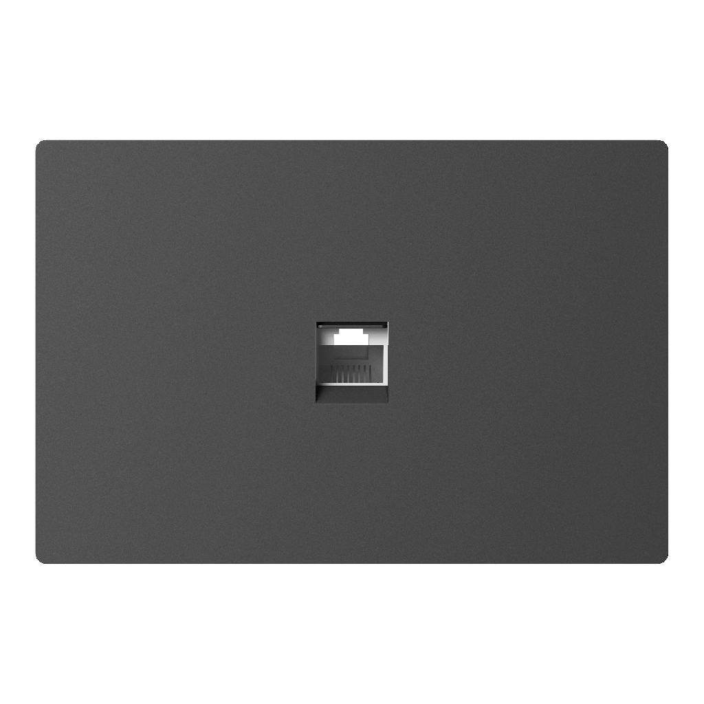 MACROLED CONECTOR DE RED MONACO GRIS RJ45 