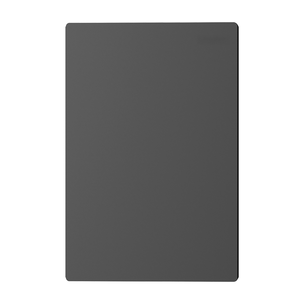 MACROLED TAPA CIEGA RECTANGULAR MONACO GRIS, BASTIDOR METÁLICO