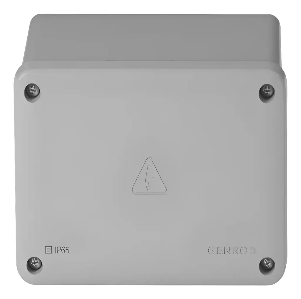 GENROD CAJA DE PASE IP65 165X165X80 GRIS