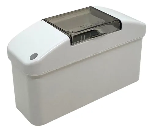TAAD CAJA DIN SATINADA SOBREPONER P/ TERMICAS 1 A 2 MODULOS 