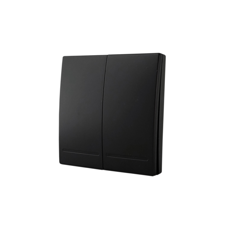 DEMASLED TECLA INALAMBRICA RF, 2 EFECTOS SMART HOUSE NEGRO