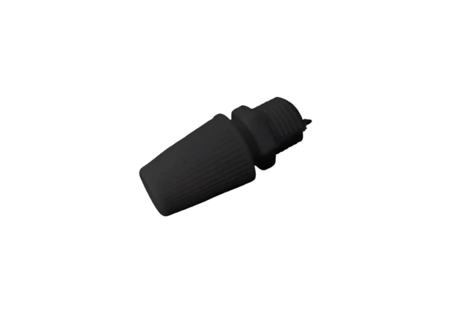 PERCANPLAST CHICOLETA PLASTICA ROSCA 3/8 NEGRO