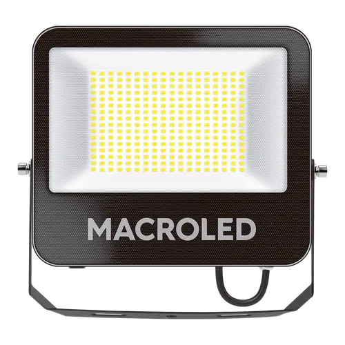 MACROLED REFLECTOR LED 150W FRIO, AC120-265V, 150W, 6500K,FP 0.9, 110lm/W, CRI 80, BRAZO 45°
