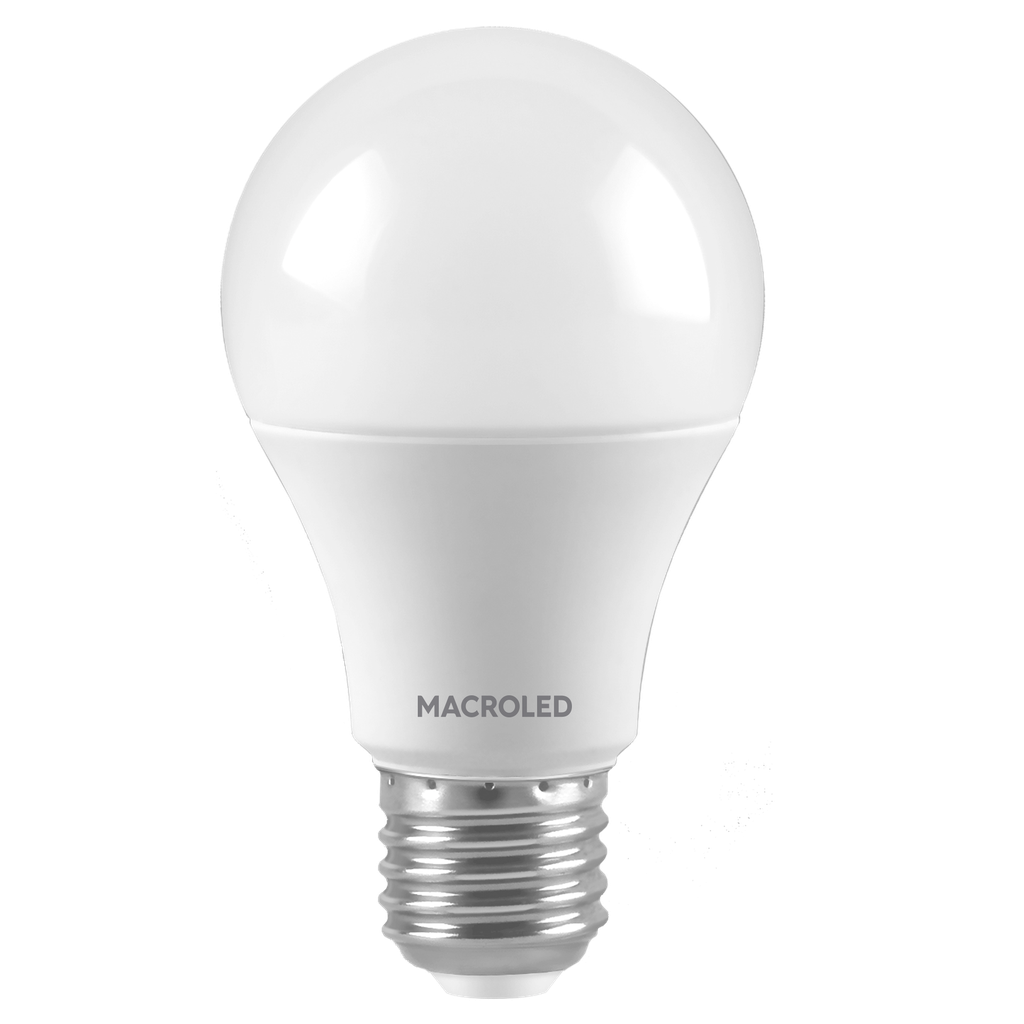 MACROLED BULBO A60 11,5W E27 AC220-240V 3000K CALIDO