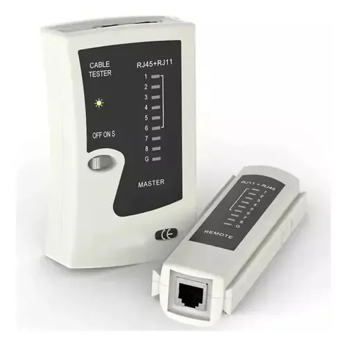 PRONEXT TESTER UTP LAN RJ45 Y RJ11. BATERIA 9 V (NO INCLUIDA)