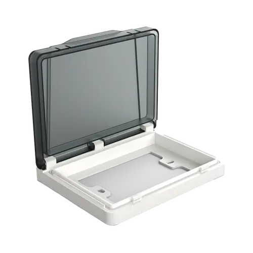 MACROLED CAJA DE EXTERIOR RECTANGULAR MONACO BLANCO, IP55
