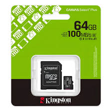 KINGSTON TARJETA DE MEMORIA MICRO SD 64GB CLASE 10