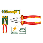 JADEVER PINZA UNIVERSAL AISLADA 160MM(6) MAX TENSION 1000V MANDO AISLADO