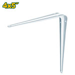 JADEVER MENSULA PARA ESTANTE - 100 X 120 X 0,8MM - CAPACIDAD DE CARGA (POR PAR): 15 KGF - 6 PUNTOS DE FIJACIÓN - ACCESORIOS DE MONTAJE NO INCLUIDOS