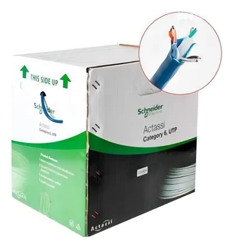 [ACTCAT6] ACTASSI CABLE LAN UTP CAT 6 X BOBINA 305M AZUL