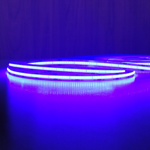 [AL6] ALINS TIRA LED COB 12V-8MM-480LEDS/M  IP20 ROLLO 5 METROS AZUL