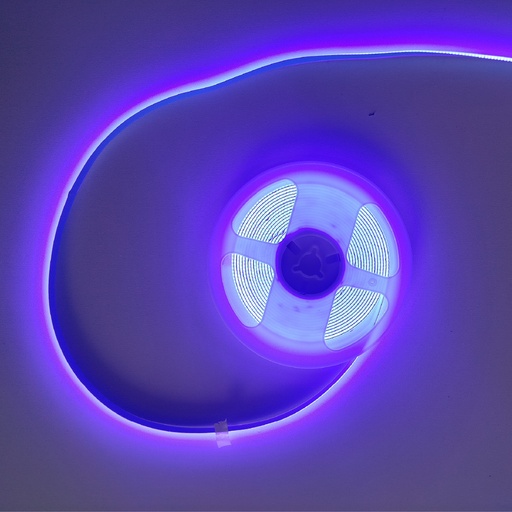[AL7] ALINS TIRA LED COB 12V-8MM-480LEDS/M  IP20 ROLLO 5 METROS AZUL FRIO