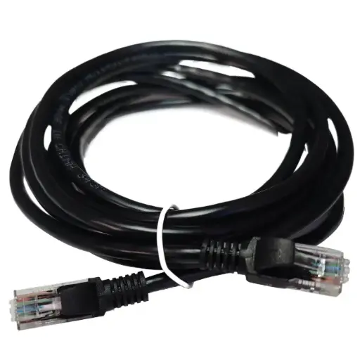 [PATAMPN] AMP PATCH CORD CAT.6 NEGRO 0.6M