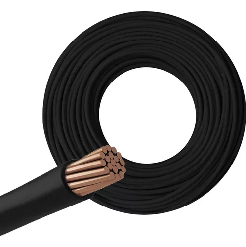 [AYAN6N] AYAN CABLE UNIPOLAR DE 6 MM X 100 M NEGRO