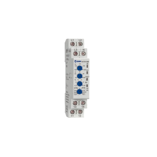 [RUT34-2M2] BAW PROTECCIÓN ANALÓGICA DE TENSIÓN TRIFÁSICA 3 O 4 CONDUCTORES RUT34-2M2