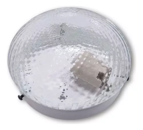 [710] CALU PLAFON VIDRIO VENECIANO 15CM 1LUZ