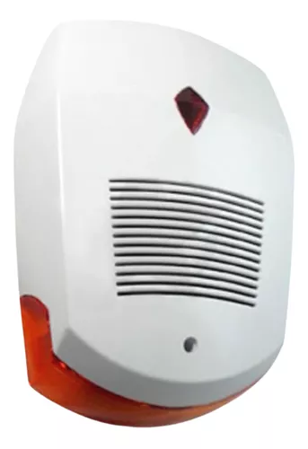 [XA44] CEM SIRENA EXTERIOR PIEZO ELECTRICA PRE Y FLASH