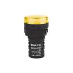 [592939] CHINT OJO DE BUEY 22 MM COLOR AMARILLO LED RES 24V CORTO