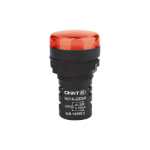 [592938] CHINT OJO DE BUEY 22 MM COLOR ROJO LED RES 24V CORTO