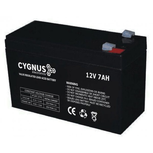 [CY-12V7A] CYGNUS BATERIA 12V 7A