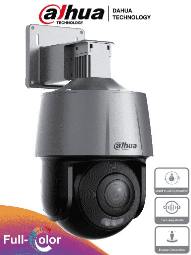 [SD3A400] DAHUA CAMARA IP DOMO PTZ 4 MPX DUAL ILUM SMD SD3A400-GN-HI-A-PV-0400