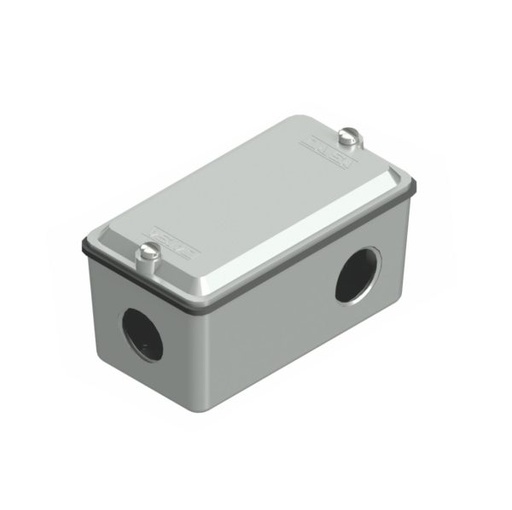 [DMT 100 L] DAISA CAJA MULT L (1'' GAS) EXT CON TAPA C/ JUNTA