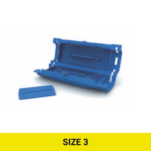 [SH 0410] DAISA SHARK CAJA EMPALME C/ GEL SIN BORNE TAM 3 C/ SEPARADOR DE CABLE DE 2.5MM A 10MM