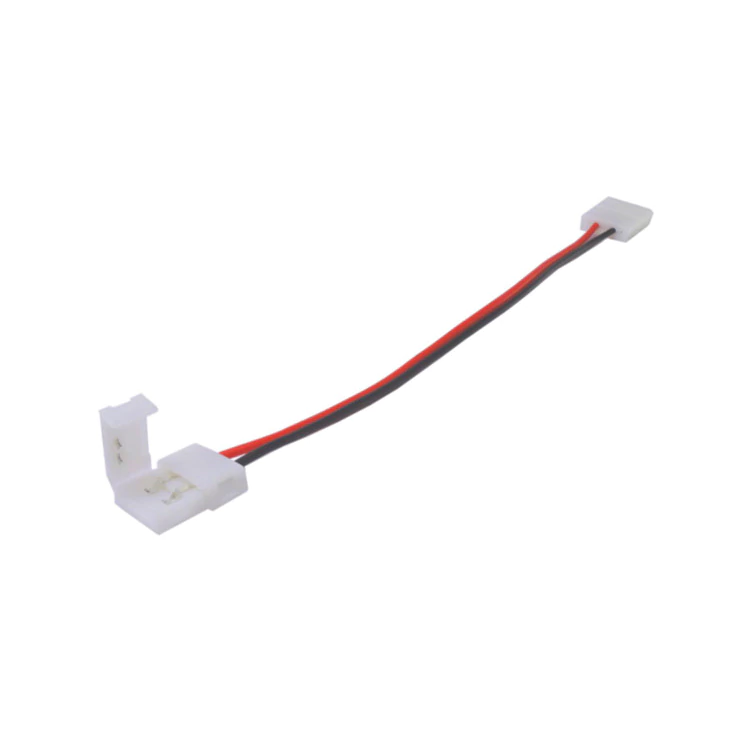 [CNC-05] DEMASLED CABLE 17CM DE 2 POLOS P/ TIRAS LED SMD3528-2835 MONOCROMÁTICAS