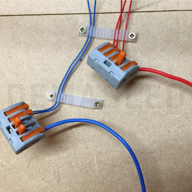 [CNC-19] DEMASLED CONECTOR EMPALME FAST CLIP TIPO WAGO 5 POLOS