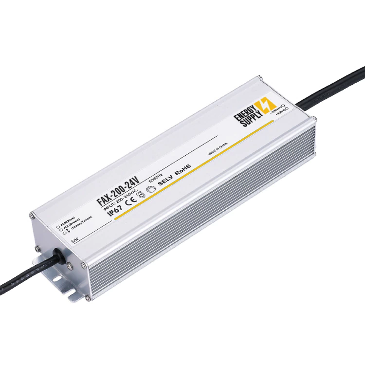 [FAX20024V] DEMASLED FUENTE SWITCHING 24V 8.3A 199W 180-264VAC EXTERIOR IP67