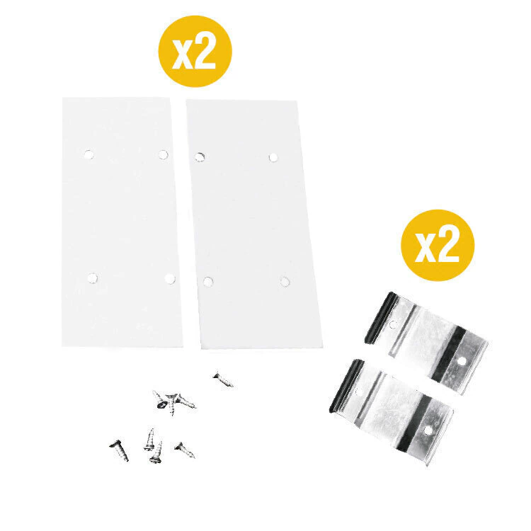[peracc-23kit] DEMASLED KIT 2 TAPAS Y 2 CLIPS PARA PERFIL PER23