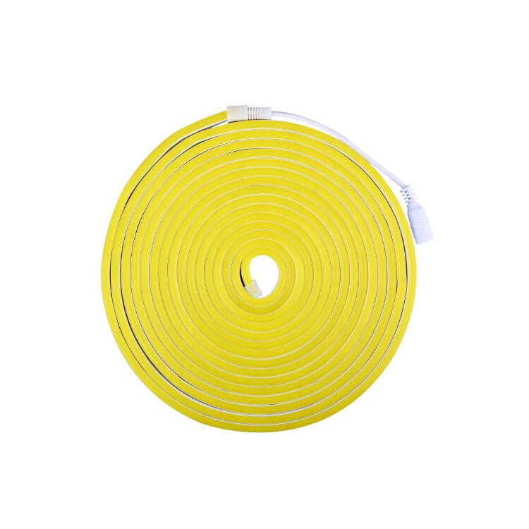 [tex08ya3] DEMASLED TIRA LED NEÓN SMD2835 IP67 12V AMARILLO 120 LED/M 6W/M 5M