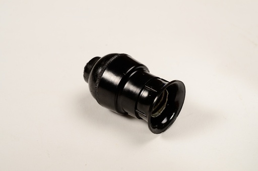 [972240] DIBAPLAST PORTALAMPARA 2 PIEZAS NEGRO NORMALIZADO