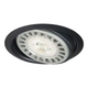 [106ENTXG] ECLIPSE ARTEFACTO P/ EMBUTIR CIRCULAR 150MM AR111 GU10 NEGRO TEXTURADO