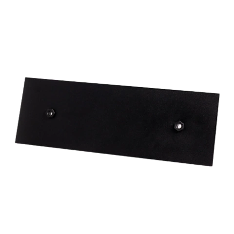 [B603NTX] ECLIPSE BASE 3 LUCES RECTANGULAR 60CM DE CHAPA NEGRA TEXTURADO