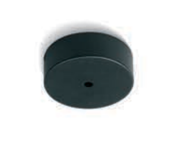 [20FNTX] ECLIPSE BASE CIRCULAR DE CHAPA 1L NEGRO TEXTURADO