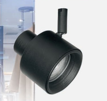 [2040BTX] ECLIPSE CABEZAL CILINDRICO ANT. 7X8 DICRO GU10 BLANCO TEXTURADO