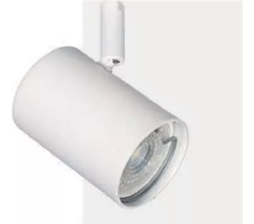 [2026BTX] ECLIPSE CABEZAL CILINDRICO ANT. 8X13 DICRO GU10 BLANCO TEXTURADO