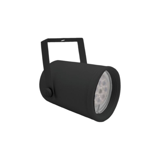 [2012NTX] ECLIPSE CABEZAL CILINDRICO DE CHAPA 5.3X9CM DICRO GU10 NEGRO TEXTURADO