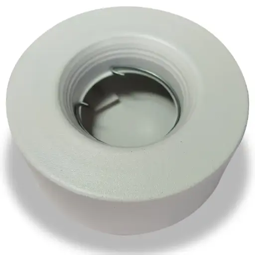 [2450BTX] ECLIPSE PLAFON SEMIEMBUTIDO CIRCULAR DICRO GU10 ANTIDESLIZABLE BLANCO TEXTURADO